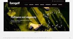 Desktop Screenshot of groupement-eurogolf.com
