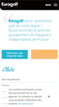 Mobile Screenshot of groupement-eurogolf.com